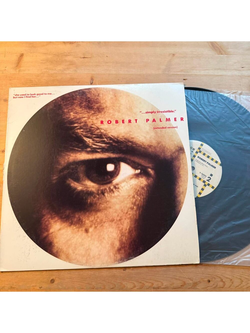 Robert Palmer - Simply Irresistible 33rpm VG+ VR24